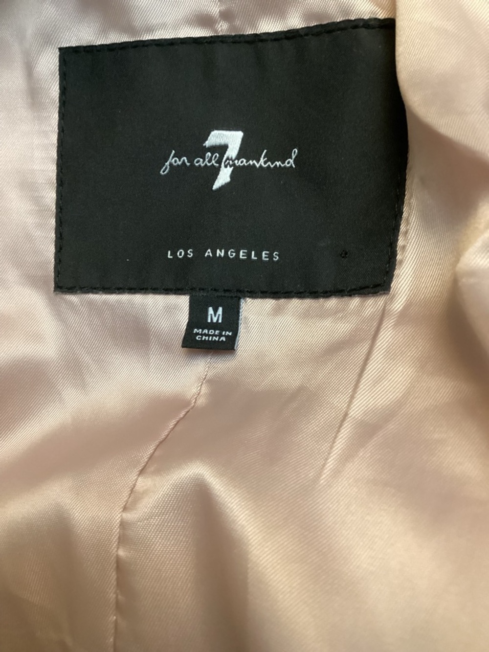 FOR ALL MANKIND Quilted Crop Patchwork Barn Jacket - Picture 5 of 6